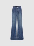 Flared Denim Jeans