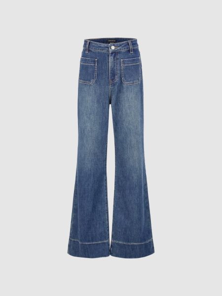 Flared Denim Jeans