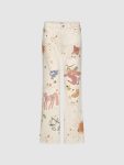 Printed Denim Jeans